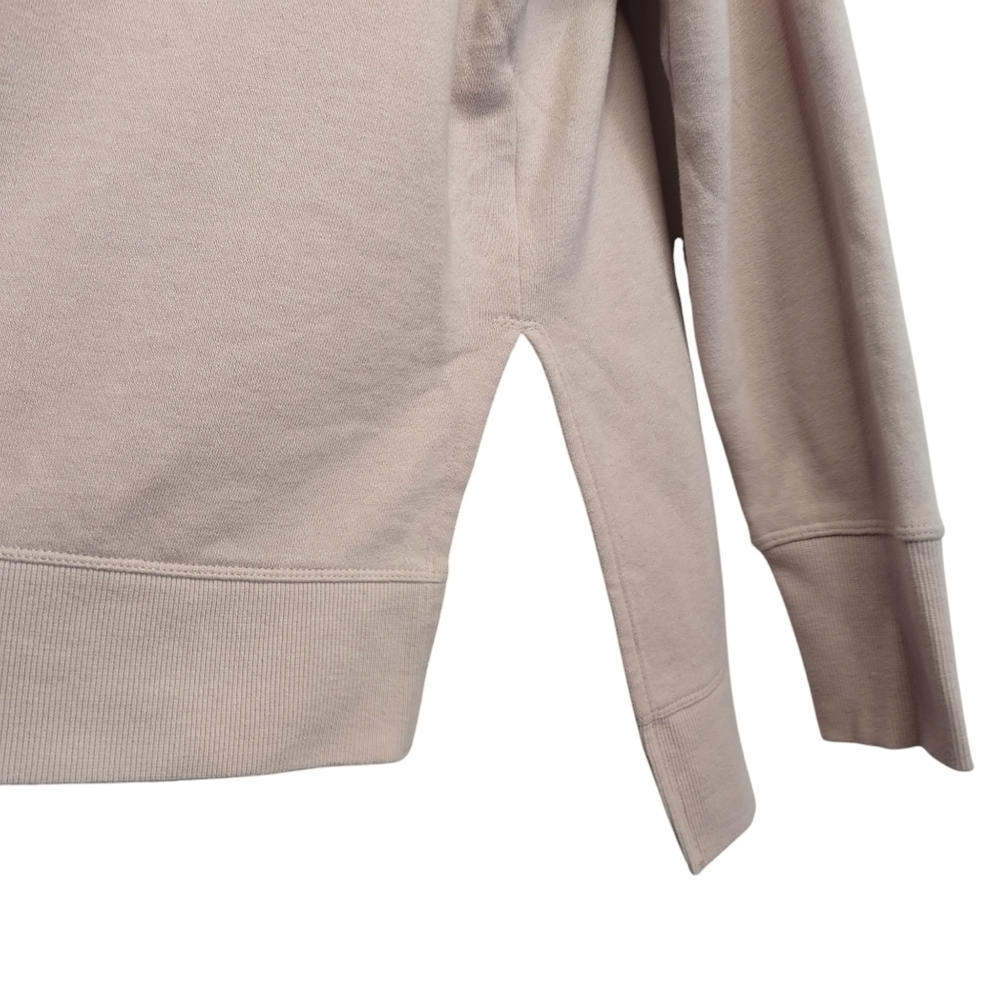 Calvin Klein Women's Dusty Pink Embroidered Logo Fleece Lined Hoodie Size Small - Picture 5 of 9